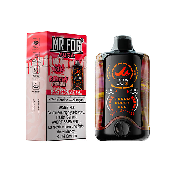 Mr Fog Aura - Punchy Peach 60K