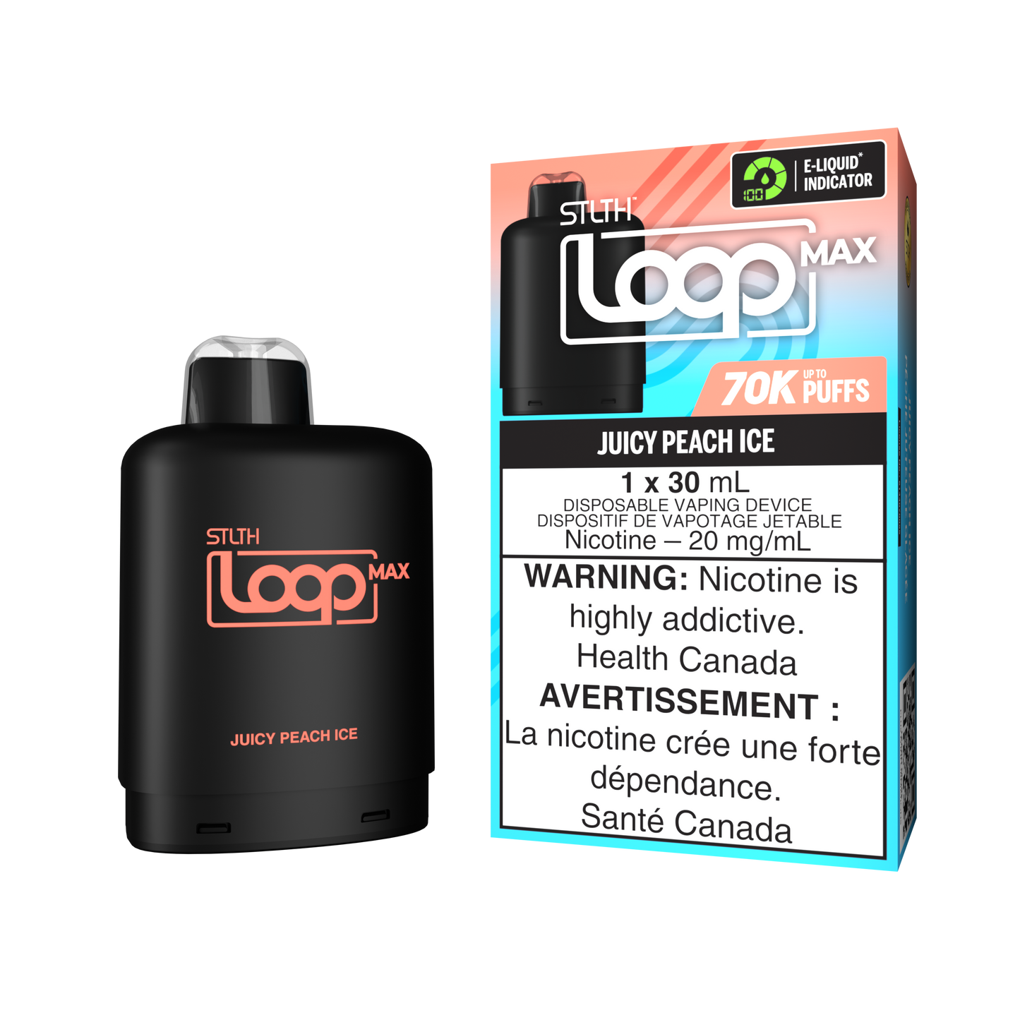 Loop Max - Juicy Peach Ice 70K