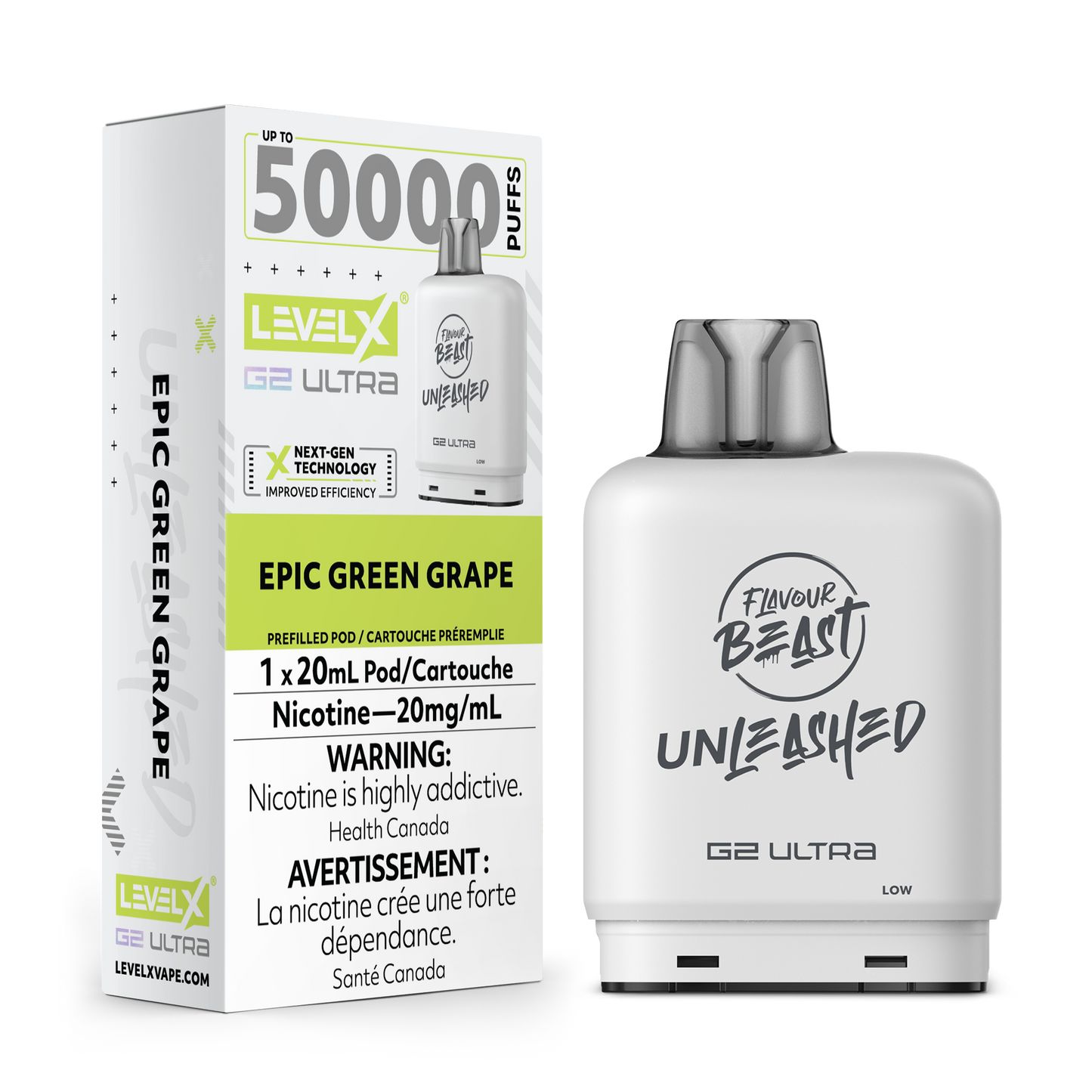 Ultra Unleashed - Epic Green Grape 50K