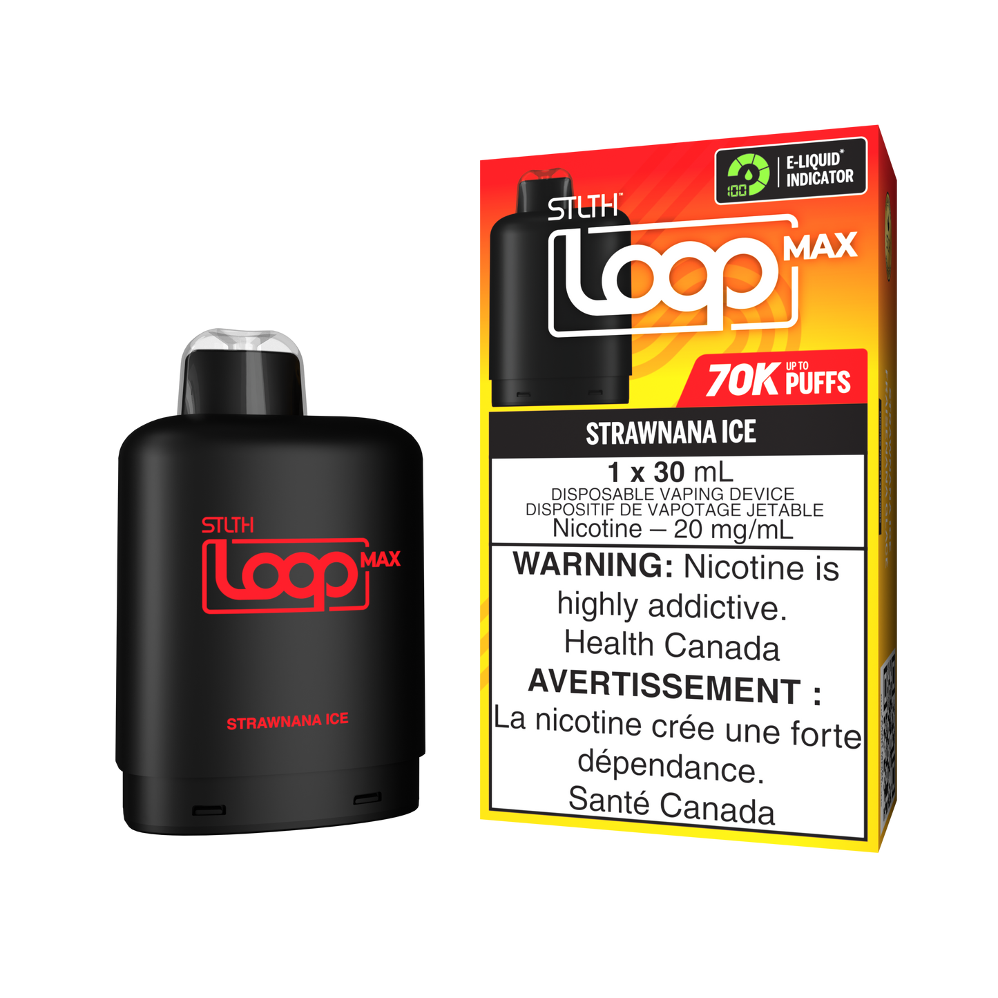Loop Max - Strawnana Ice 70K