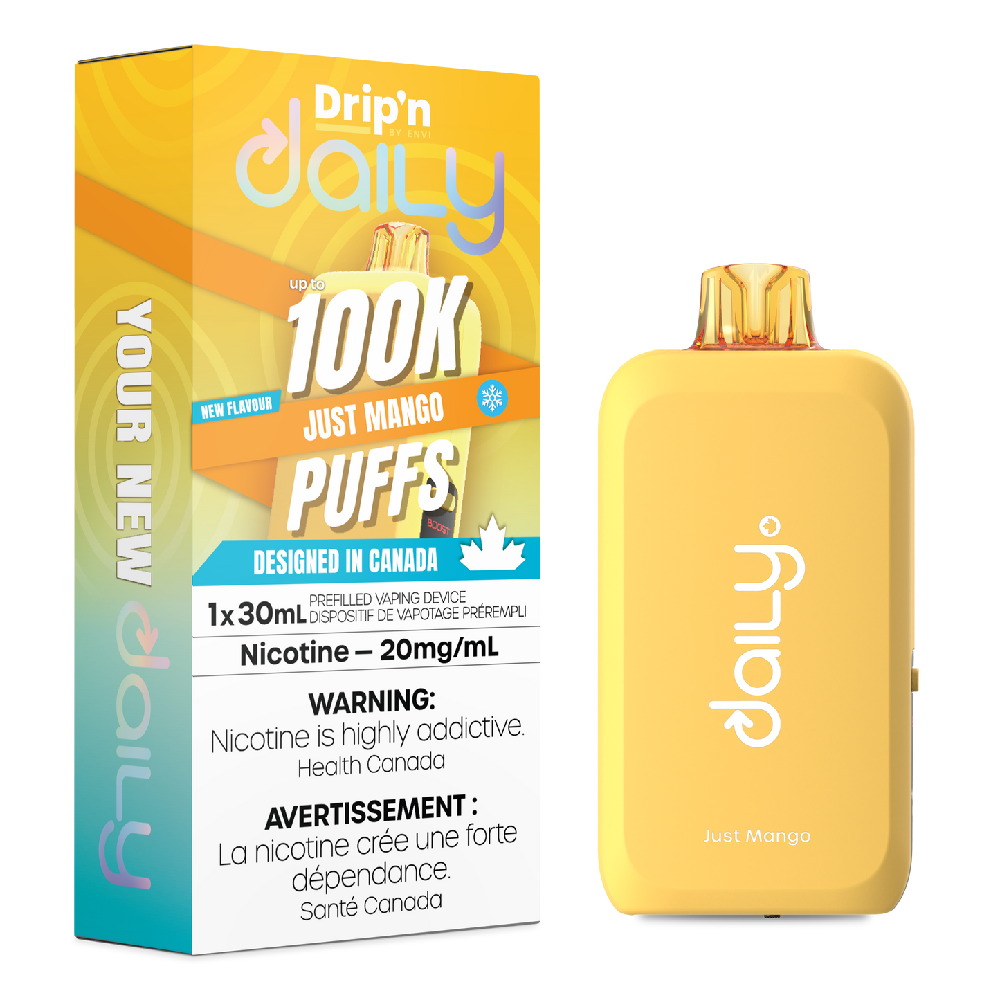 Drip'n Daily- Just Mango 100k