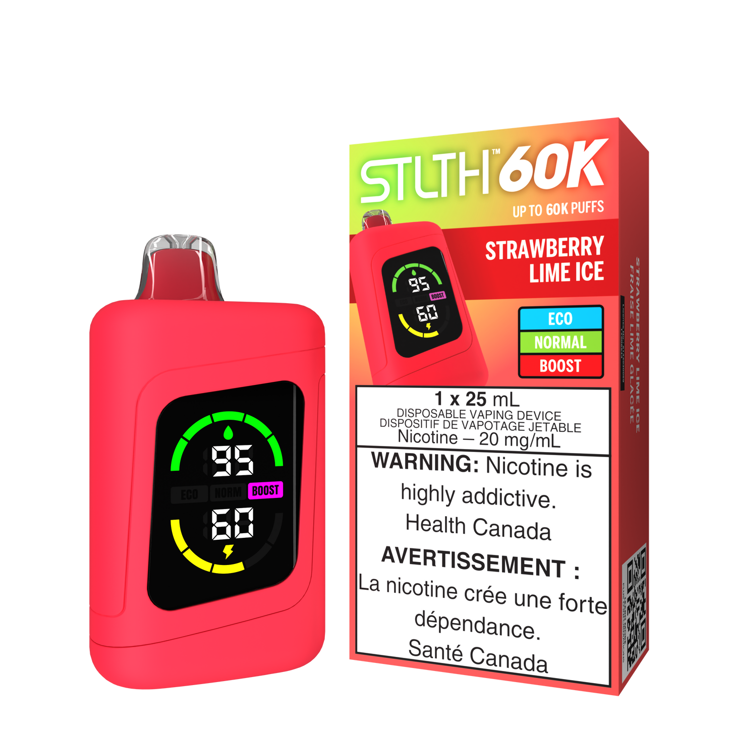 STLTH 60K - Strawberry Lime Ice 60K