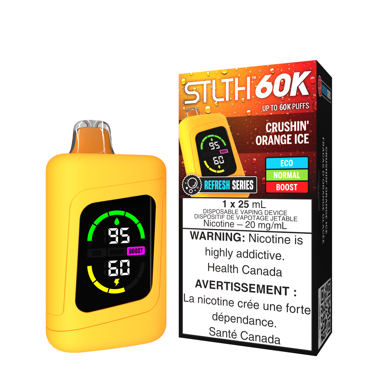 STLTH 60K - Crushin' Orange Ice 60K