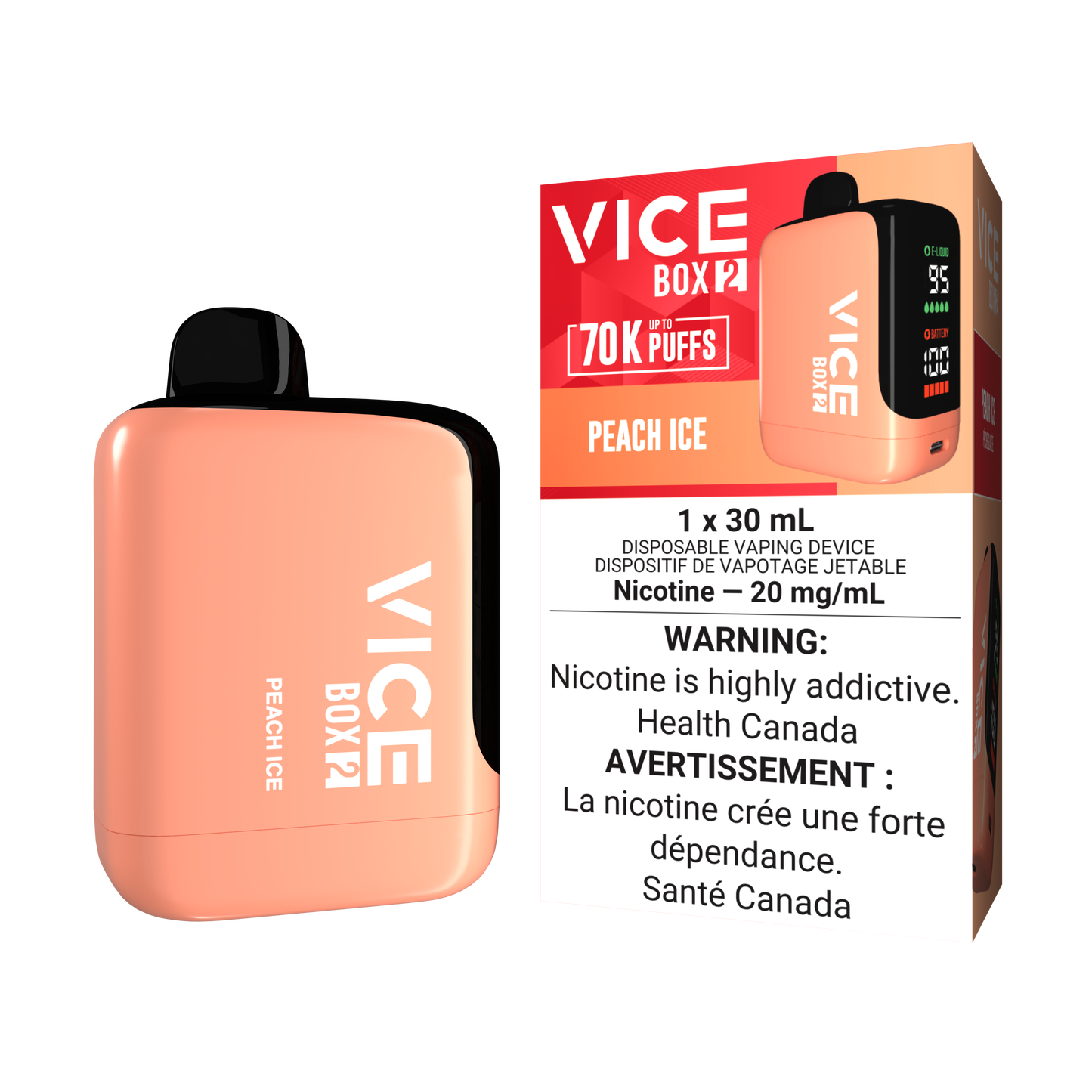 Vice Box 2 - Peach Ice