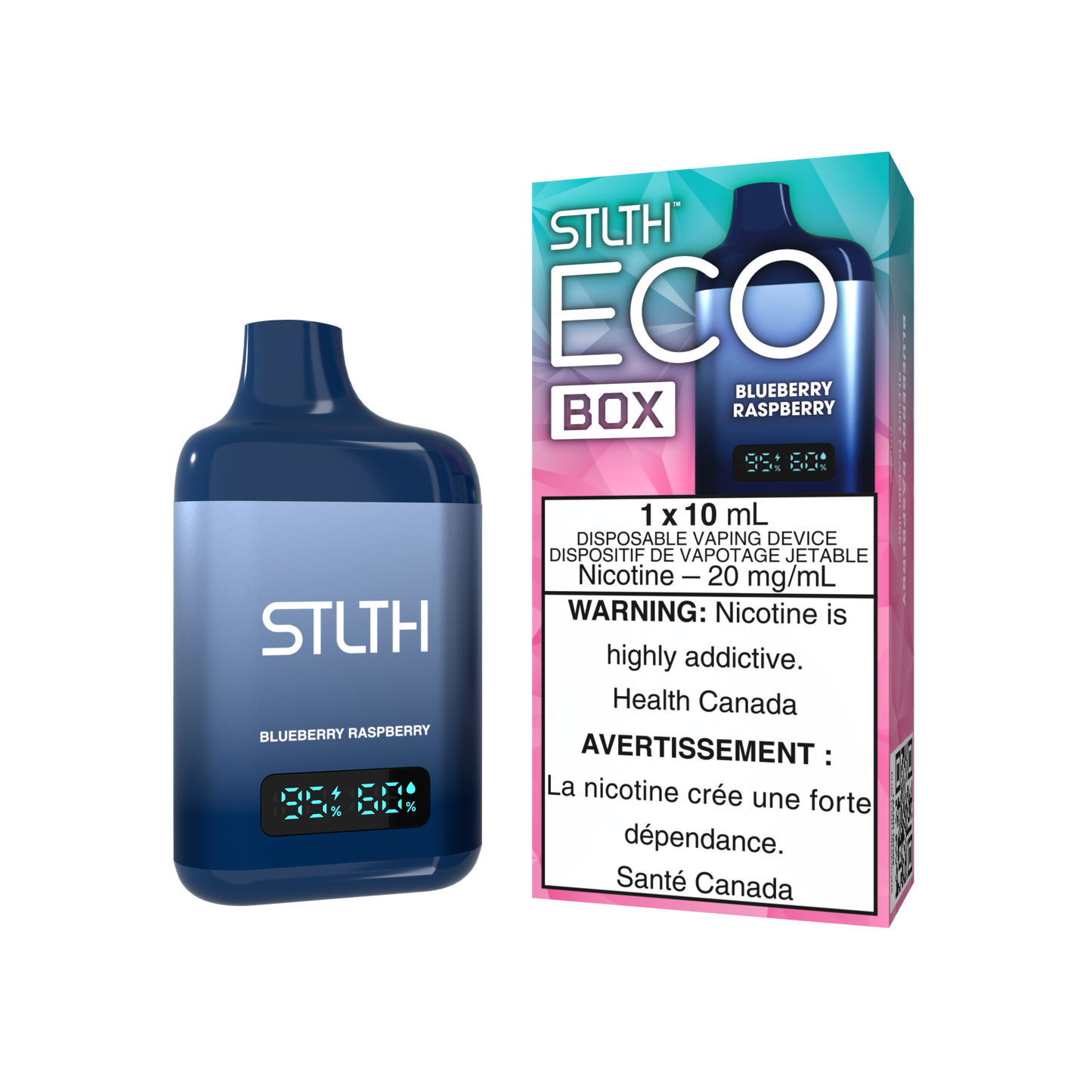 STLTH ECO Box - Blueberry Raspberry
