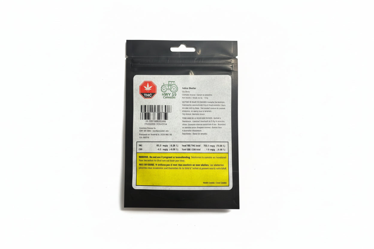 Gas Berry Indica Shatter