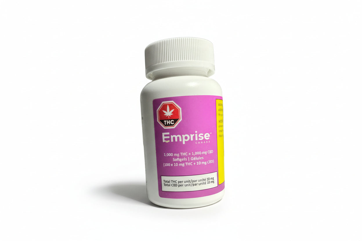 THC 10:10 CBD 100 Softgels