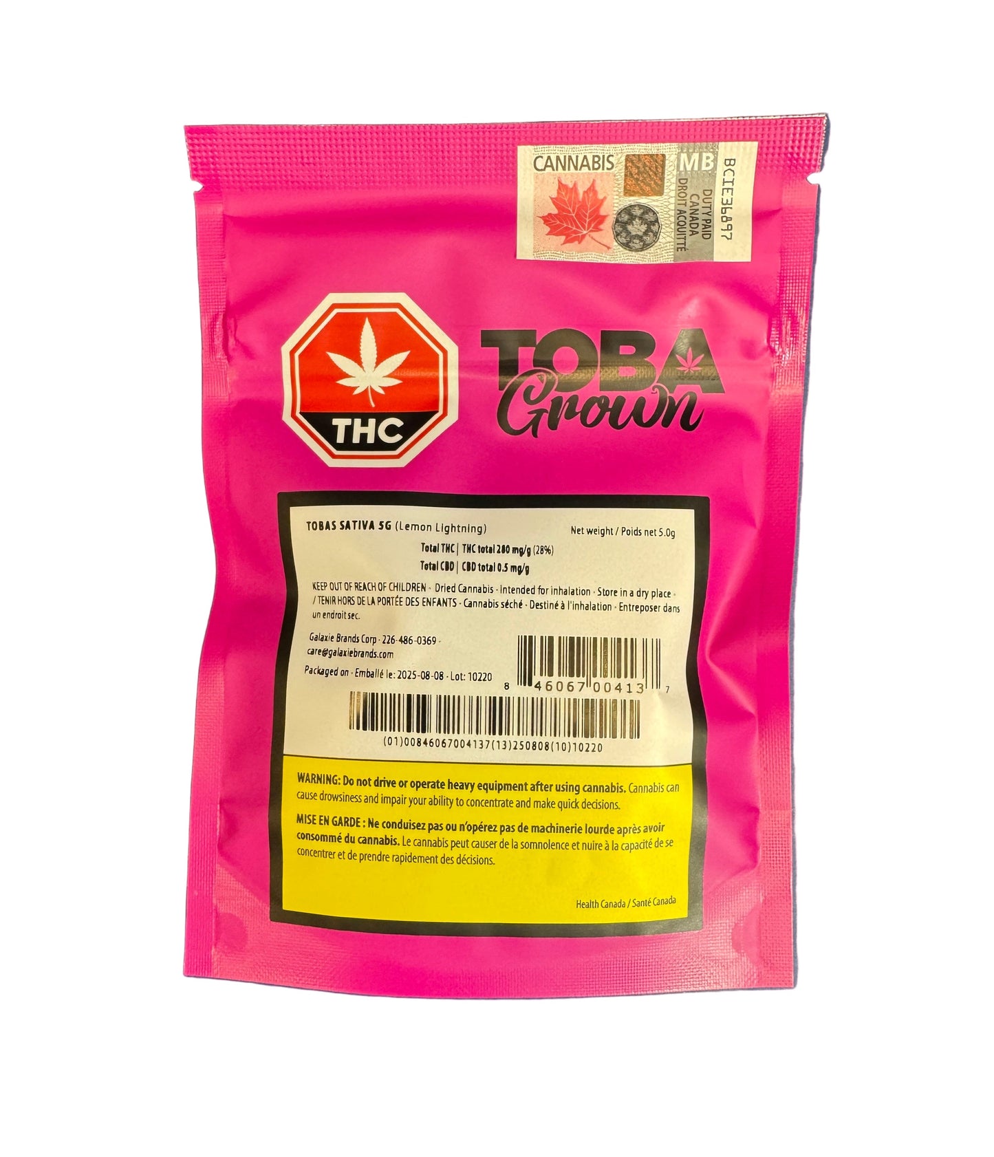 Tobas Sativa 5g