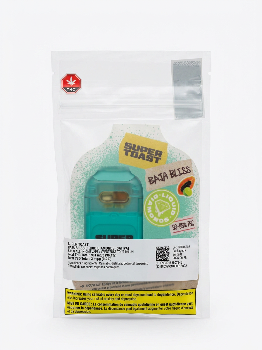 Baja Bliss Liquid Diamond Disposable