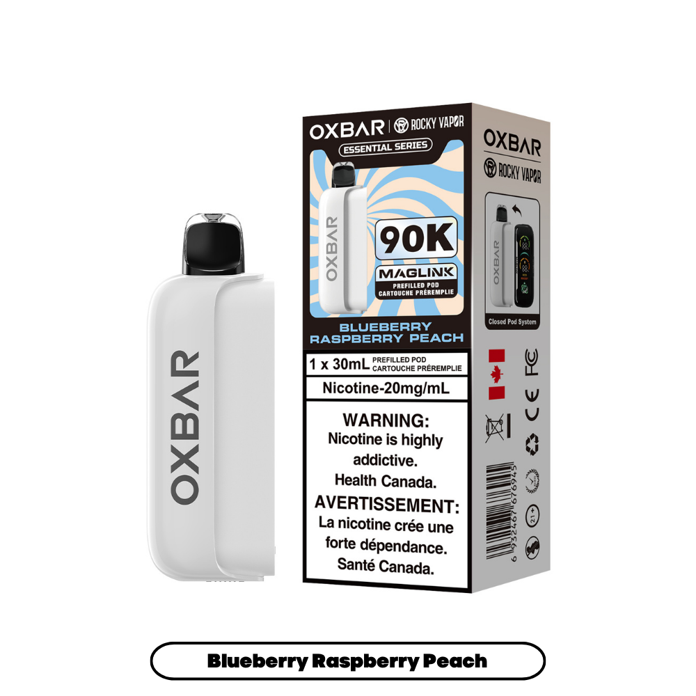 Oxbar Maglink - Blueberry Raspberry Peach 90K