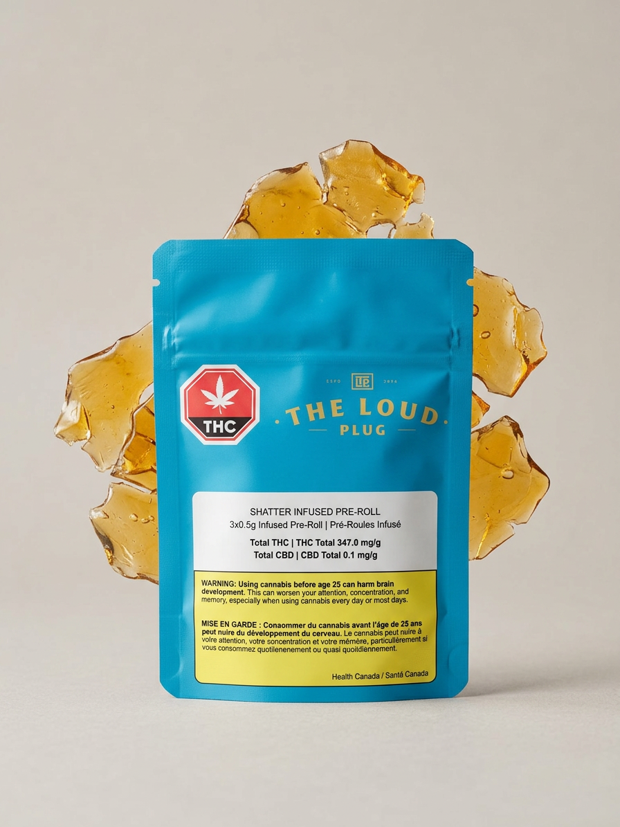 Shatter Infused Prerolls 3x.5g