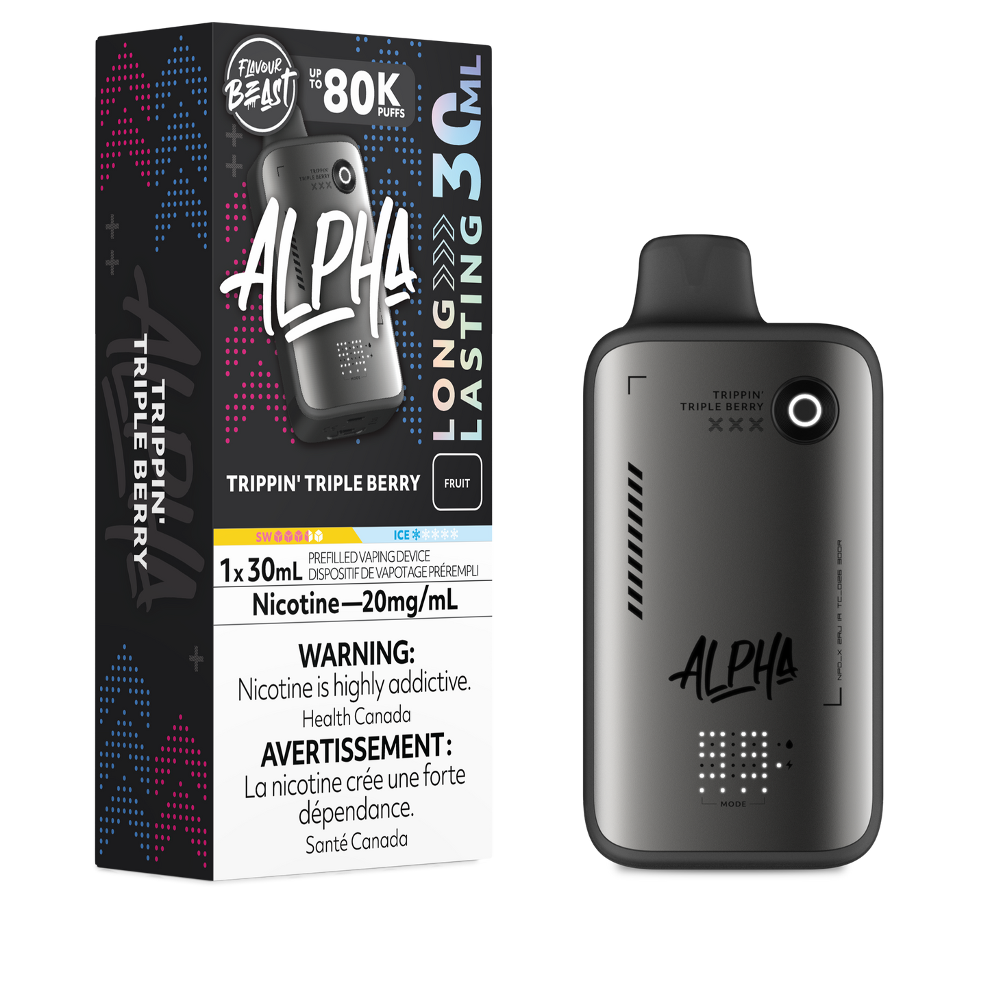 Alpha - Trippin' Triple Berry 80K