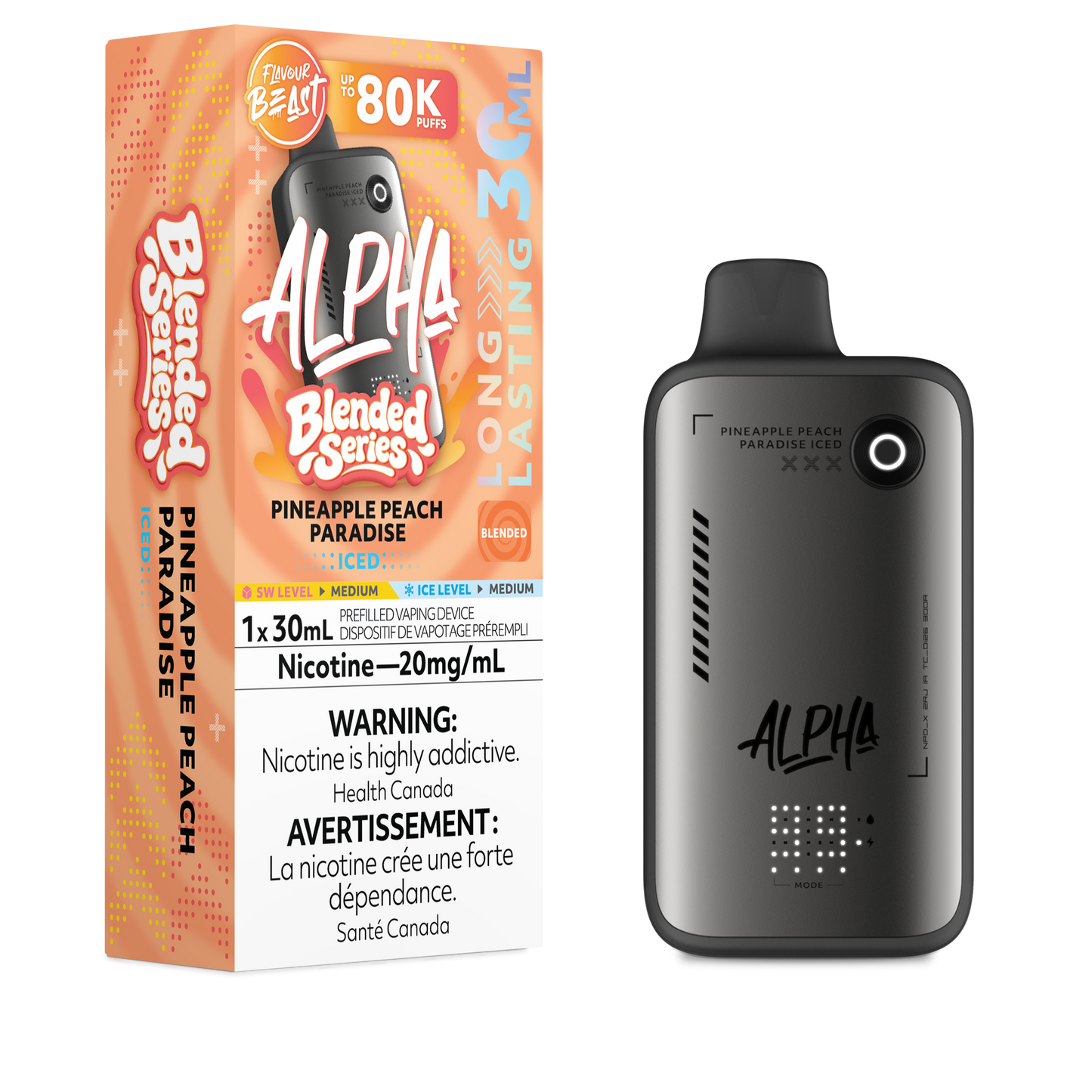 Alpha - Pineapple Peach Paradise 80K