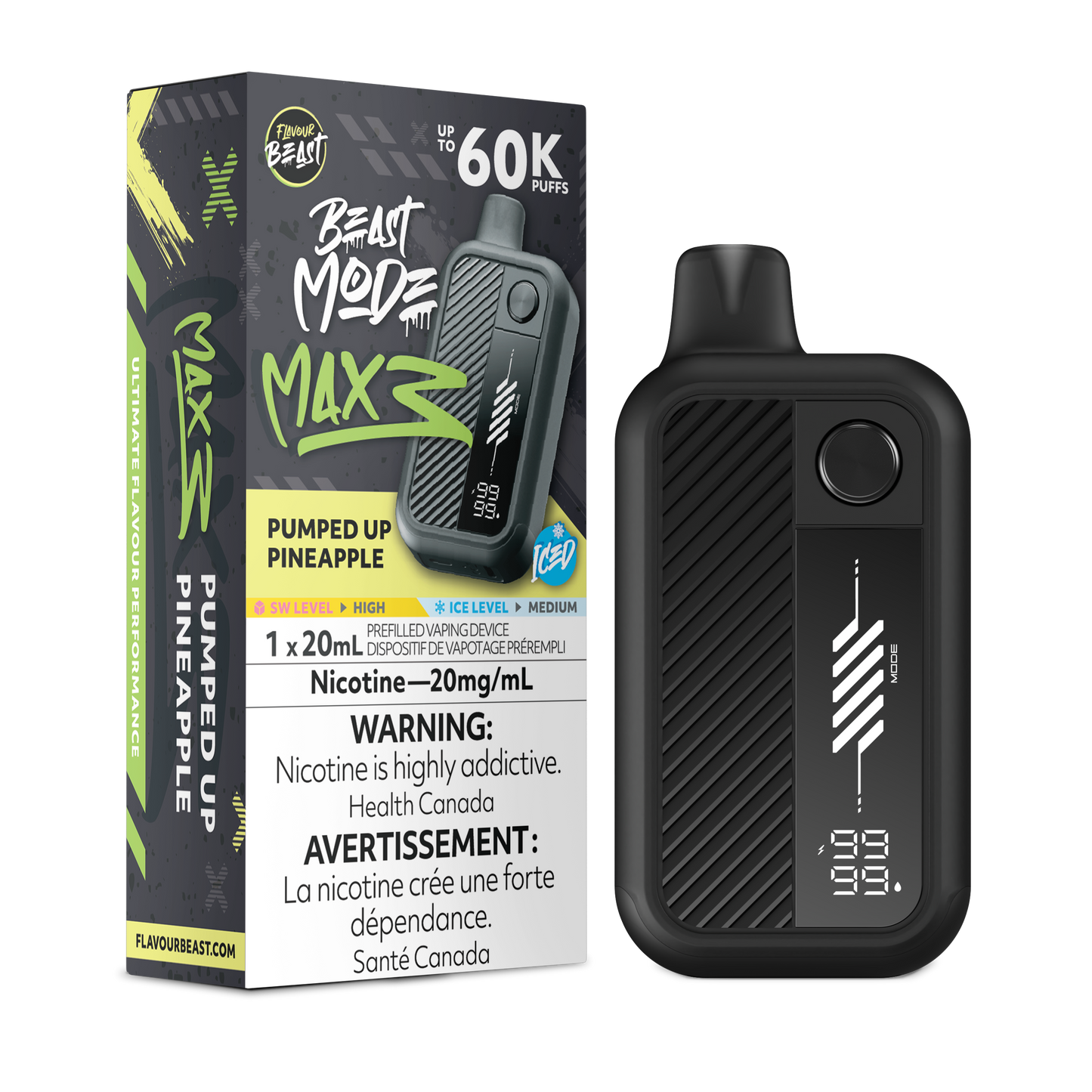 Mode Max 3 - Pumped Up Pineapple 60K
