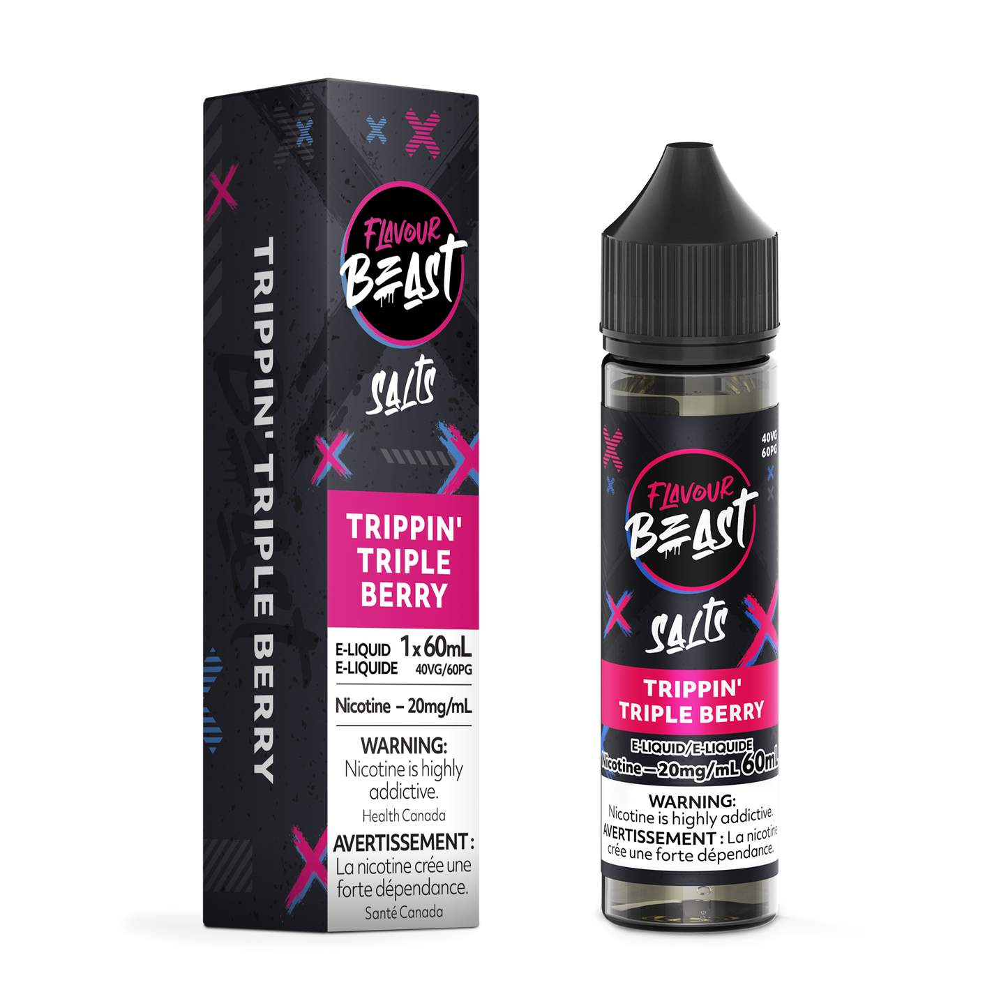 Flavour Beast - Trippin' Triple Berry 20mg/ml 60ml