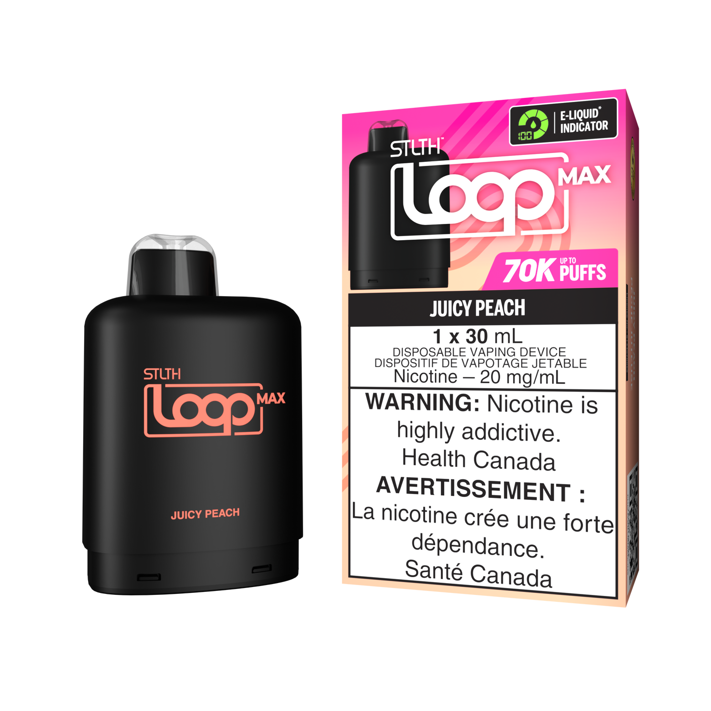 Loop Max - Juicy Peach 70K