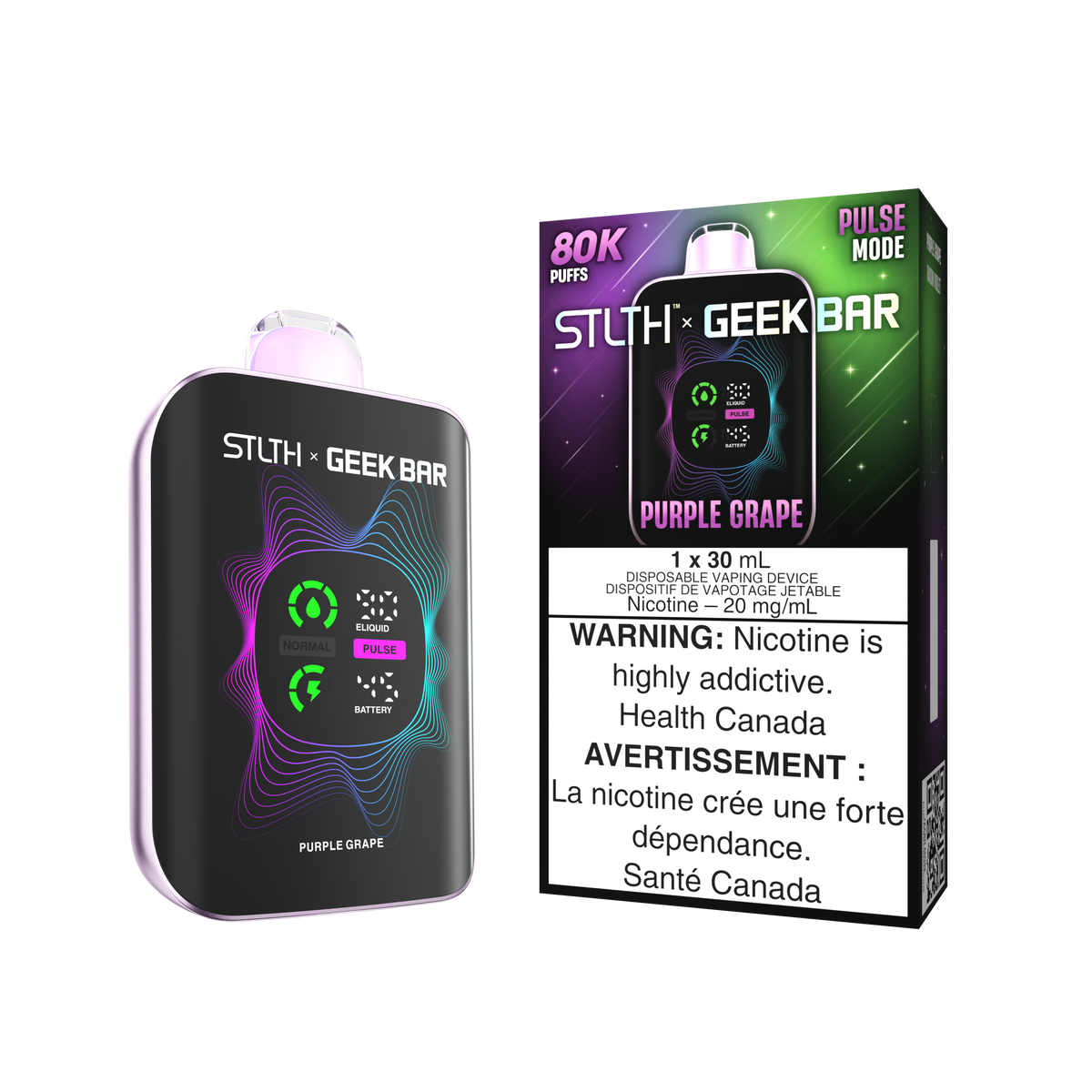 STLTH x Geekbar - Purple Grape 80K