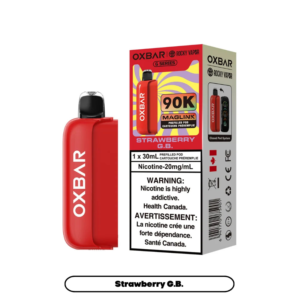 Oxbar Maglink - Strawberry G.B 90K