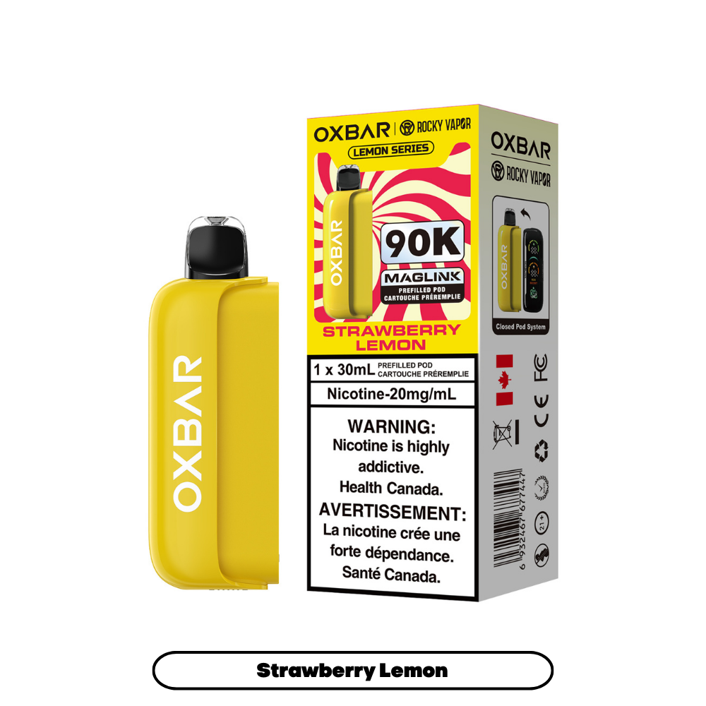 Oxbar Maglink - Strawberry Lemon 90K