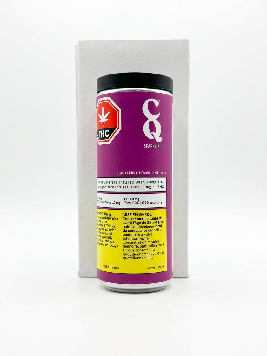 Blackberry Lemon Lime Indica Soda