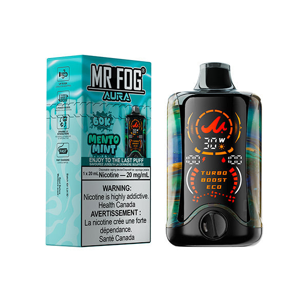 Mr Fog Aura - Mento Mint 60K