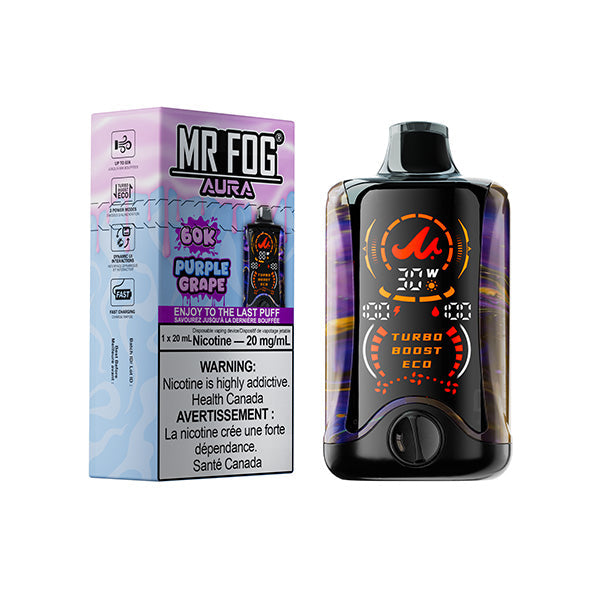 Mr Fog Aura - Purple Grape 60K
