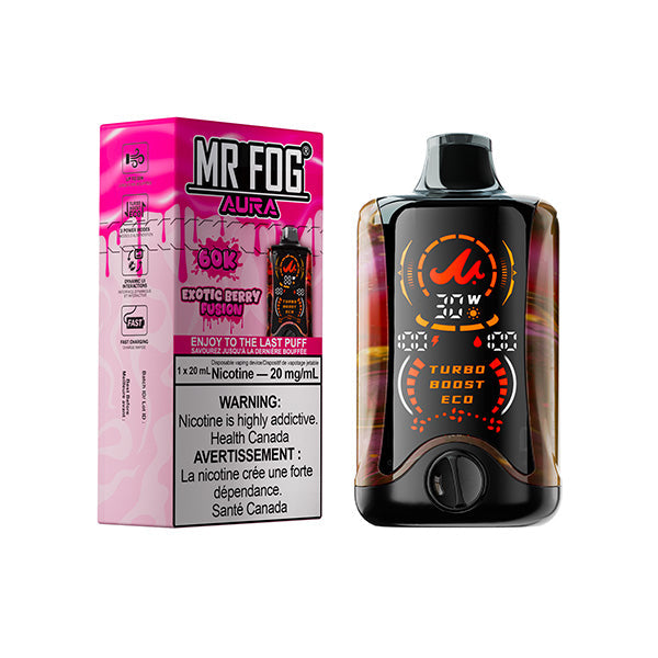 Mr Fog Aura - Exotic Berry Fusion 60K