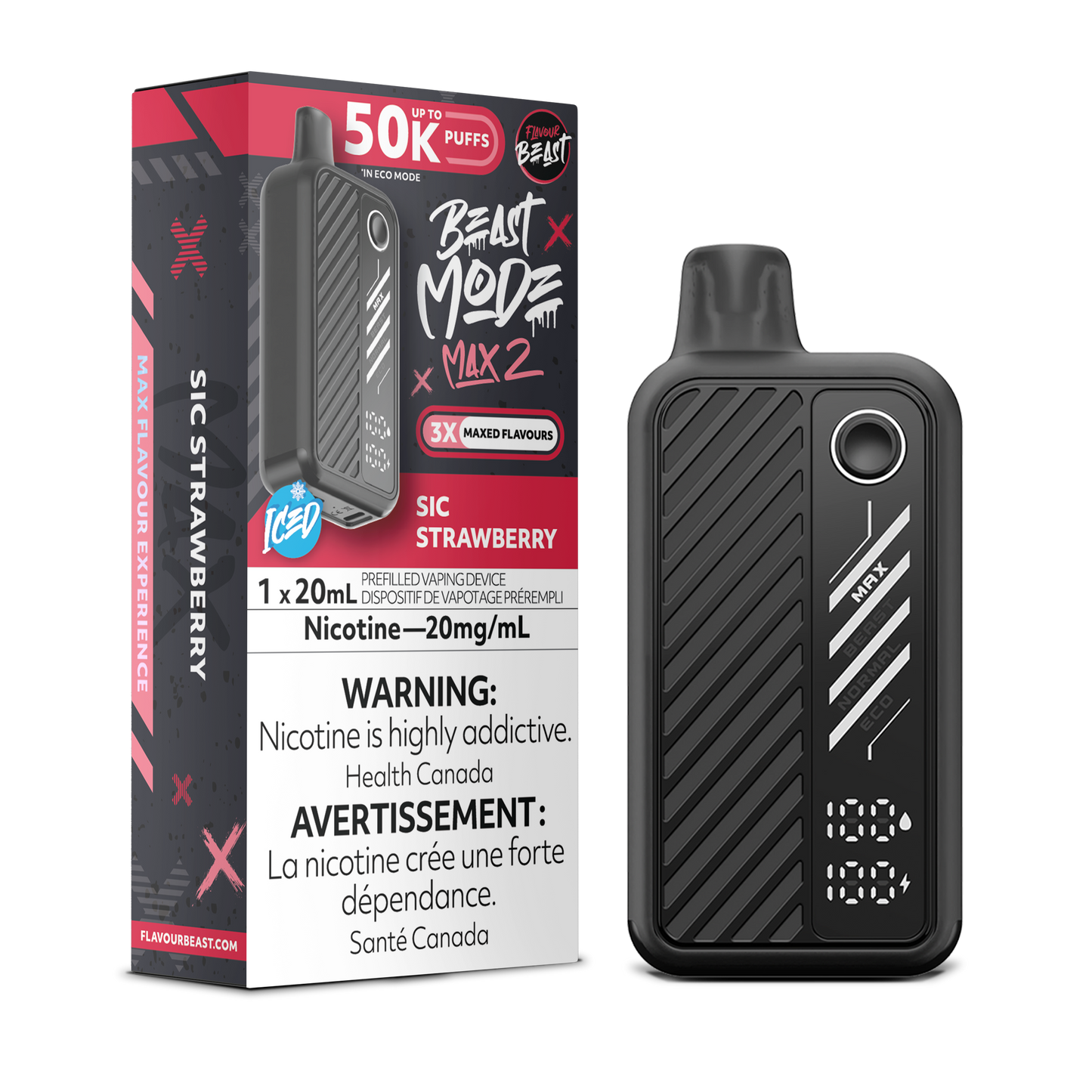 Mode Max 2 - Sic Strawberry 50K