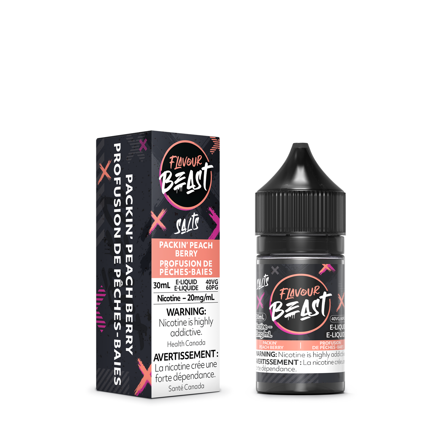 Flavour Beast - Packin' Peach Berry 20mg/ml