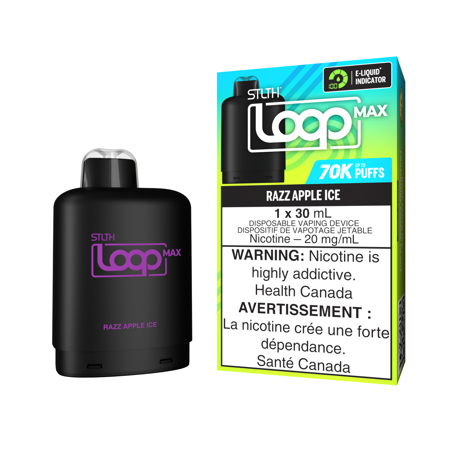 Loop Max - Razz Apple Ice 70K