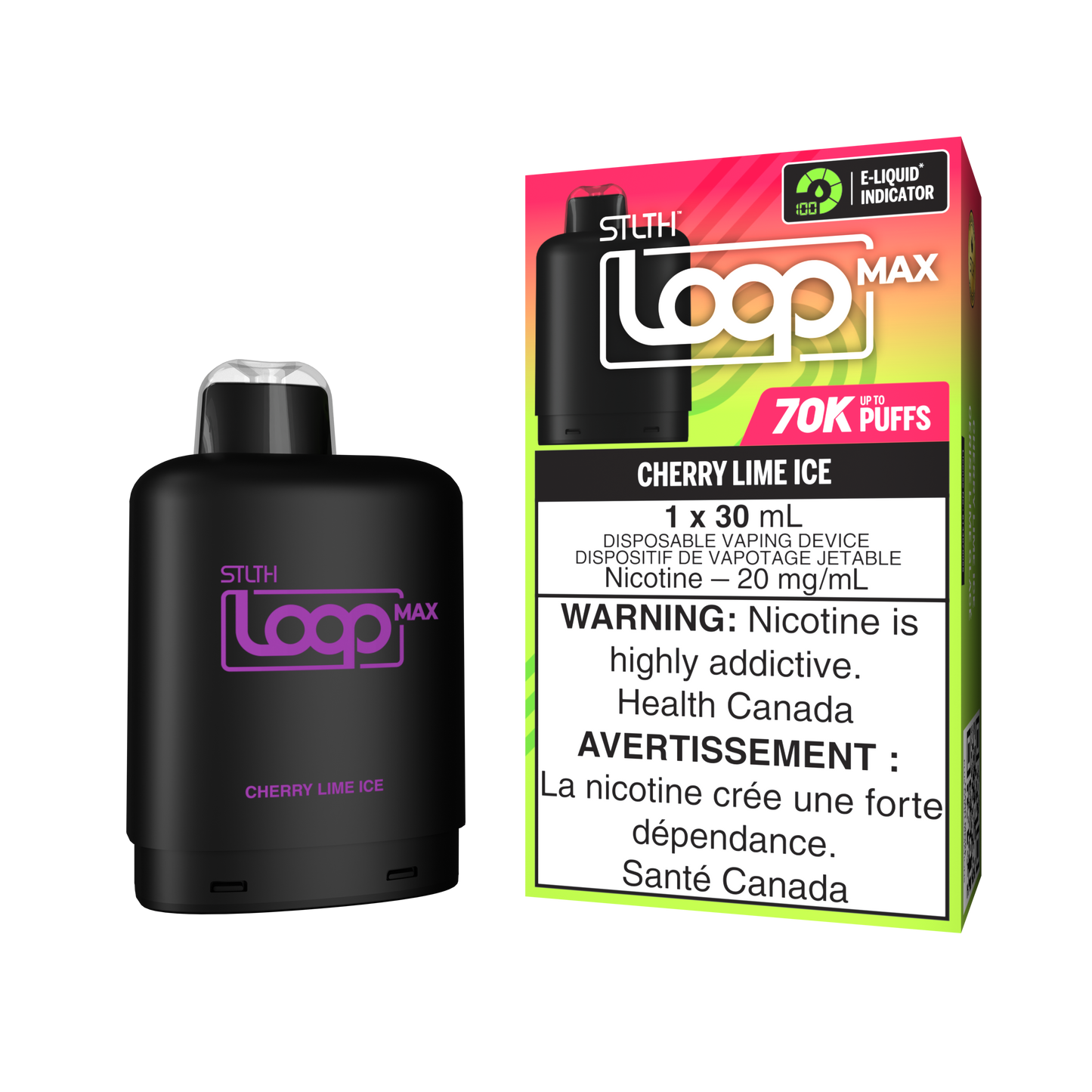 Loop Max - Cherry Lime Ice 70K