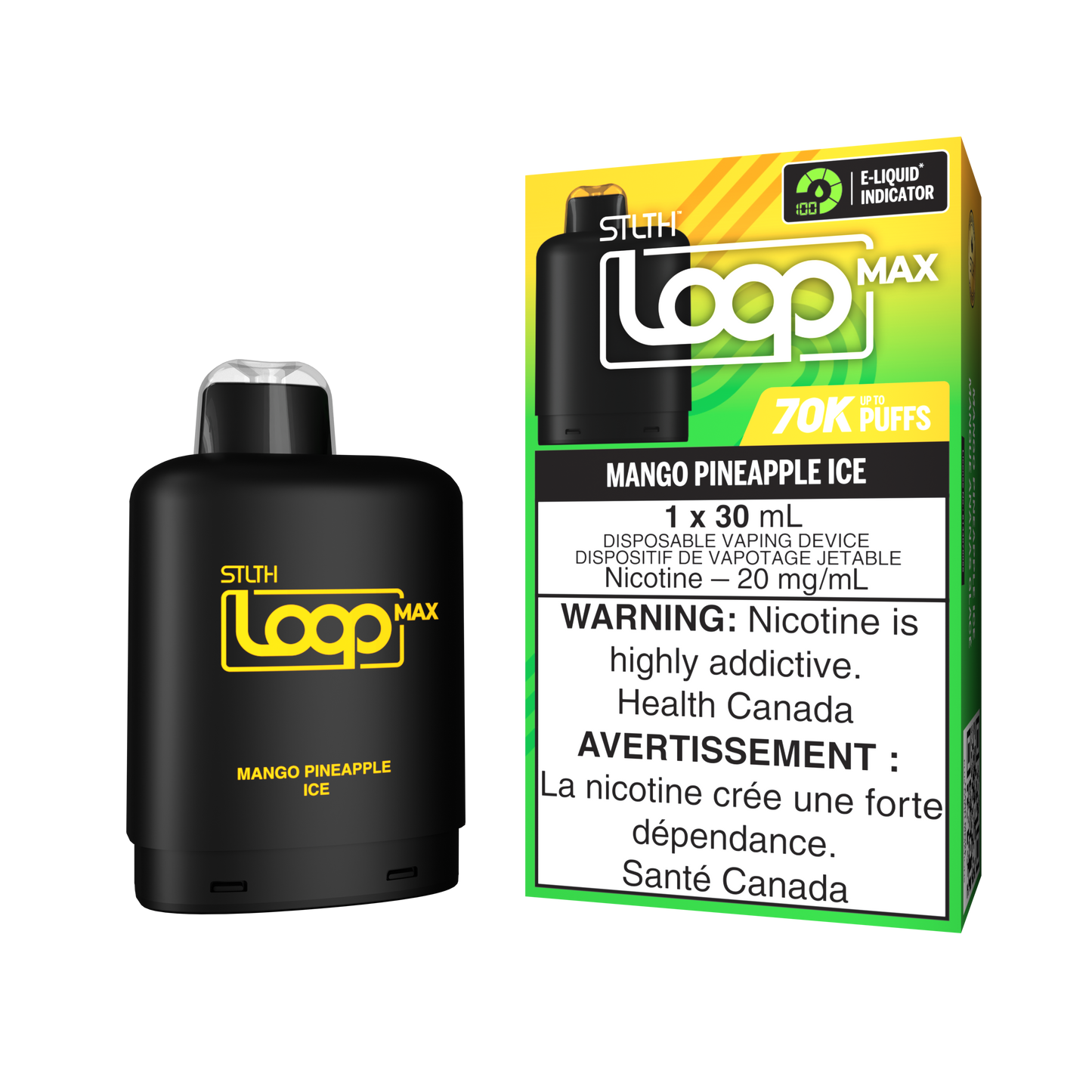 Loop Max - Mango Pineapple Ice 70K