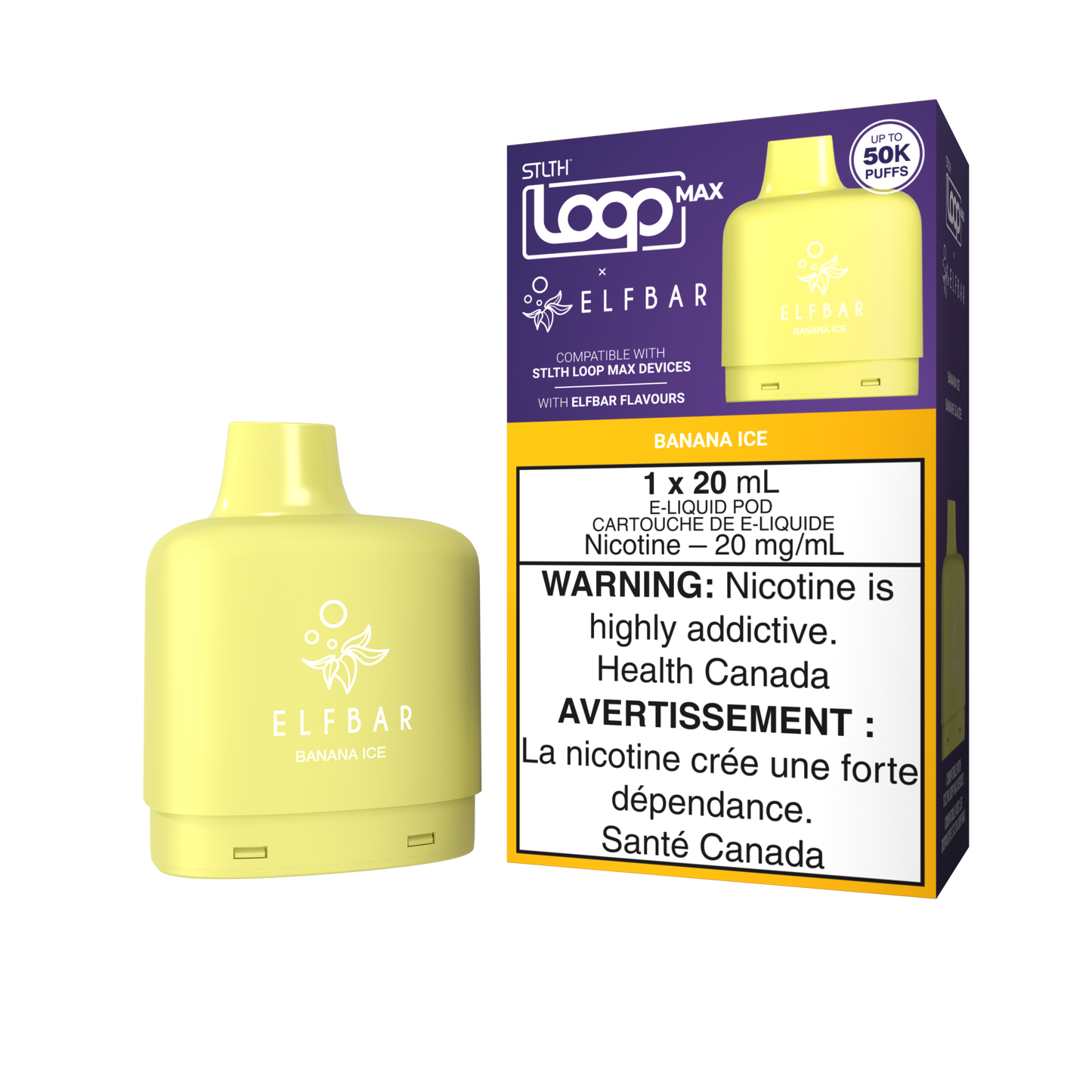 STLTH Loop Max x ELFBAR - Banana Ice 50K