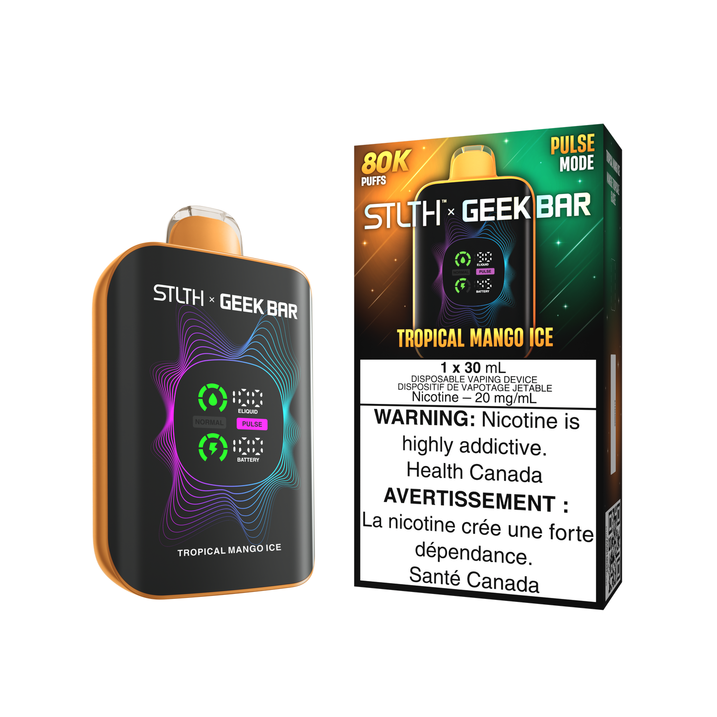 STLTH x Geekbar - Tropical Mango Ice 80K