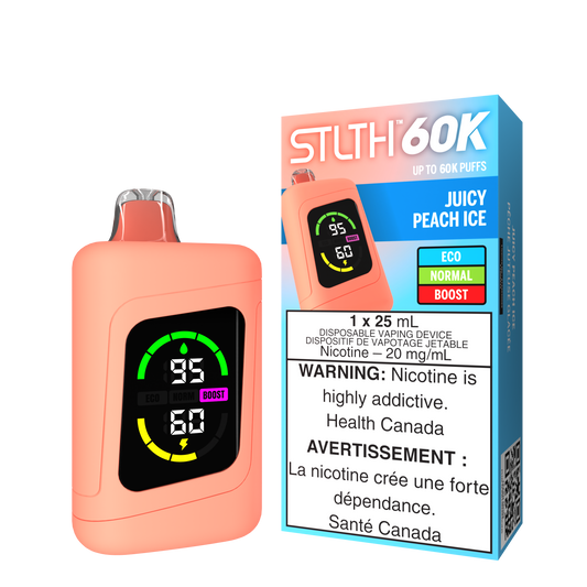 STLTH 60K - Juicy Peach Ice 60K