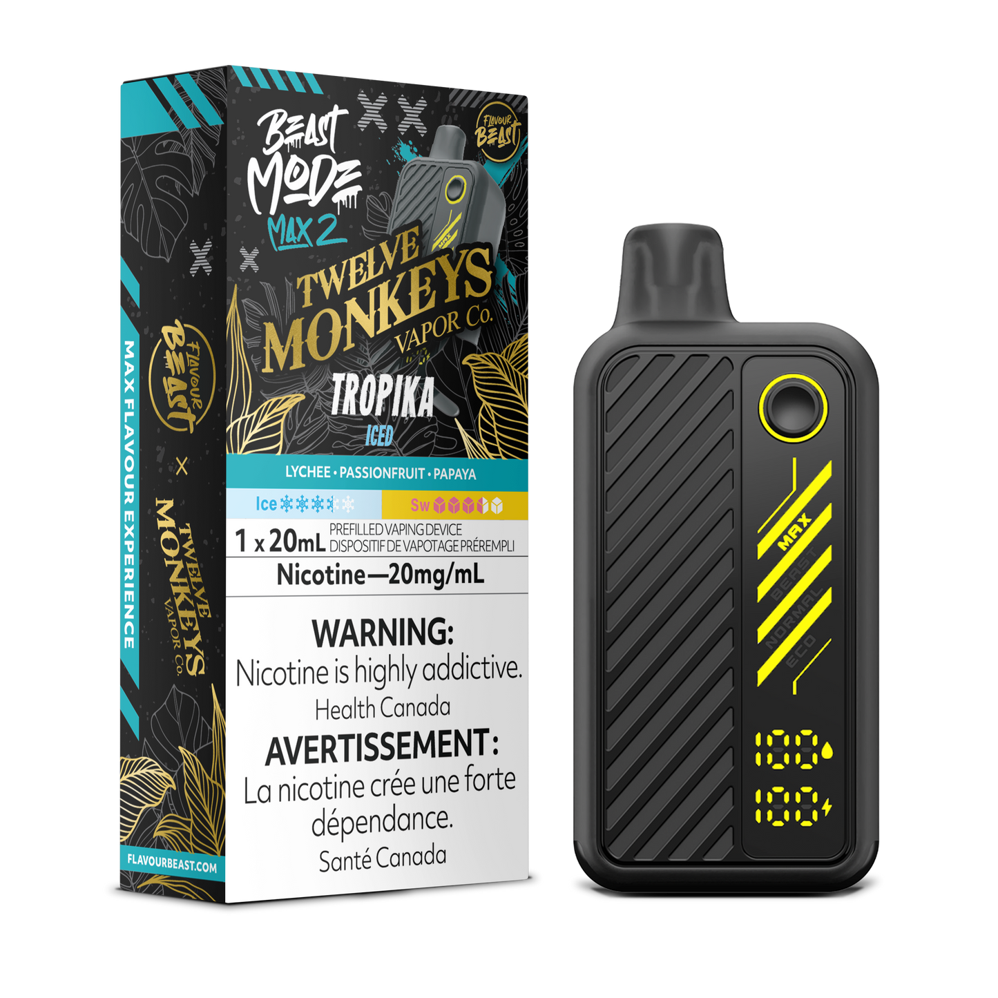 Mode Max 2 x 12 Monkeys - Tropika Iced 50K