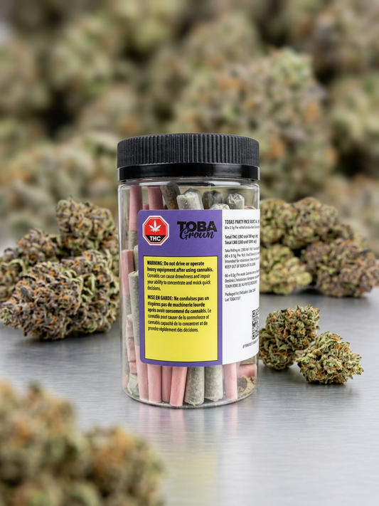 Toba's Party Pack Indica 60x.5g