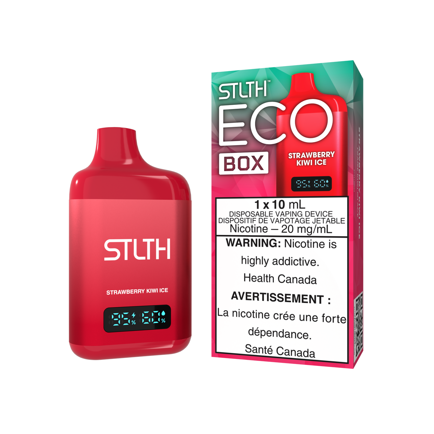STLTH ECO Box - Strawberry Kiwi Ice