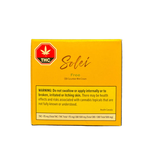 Free CBD Cucumber Mint Cream 75g
