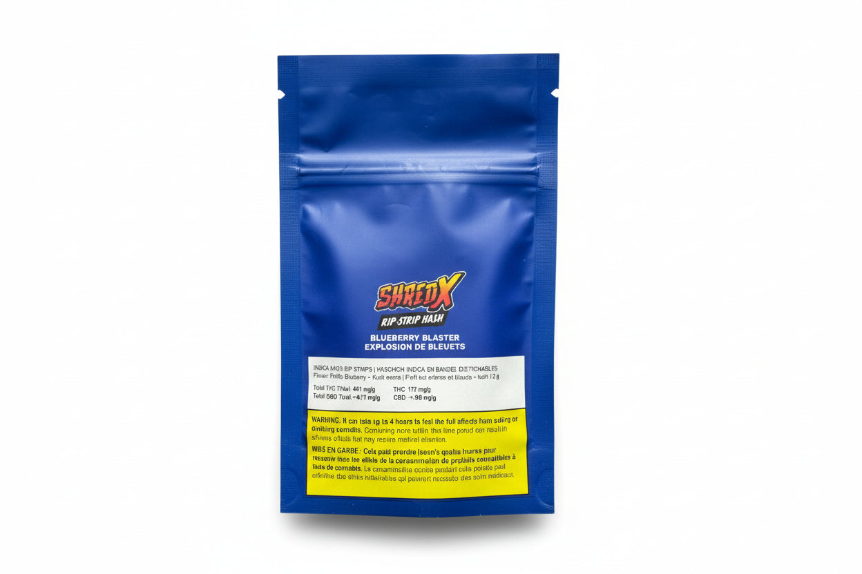 Blueberry Blaster Hash Strips