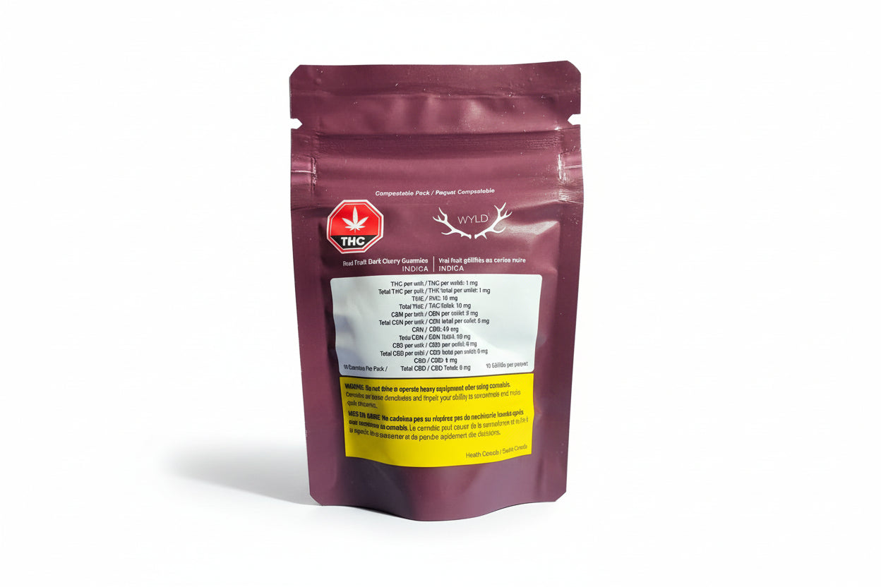 Dark Cherry 10pcs CBN 50mg