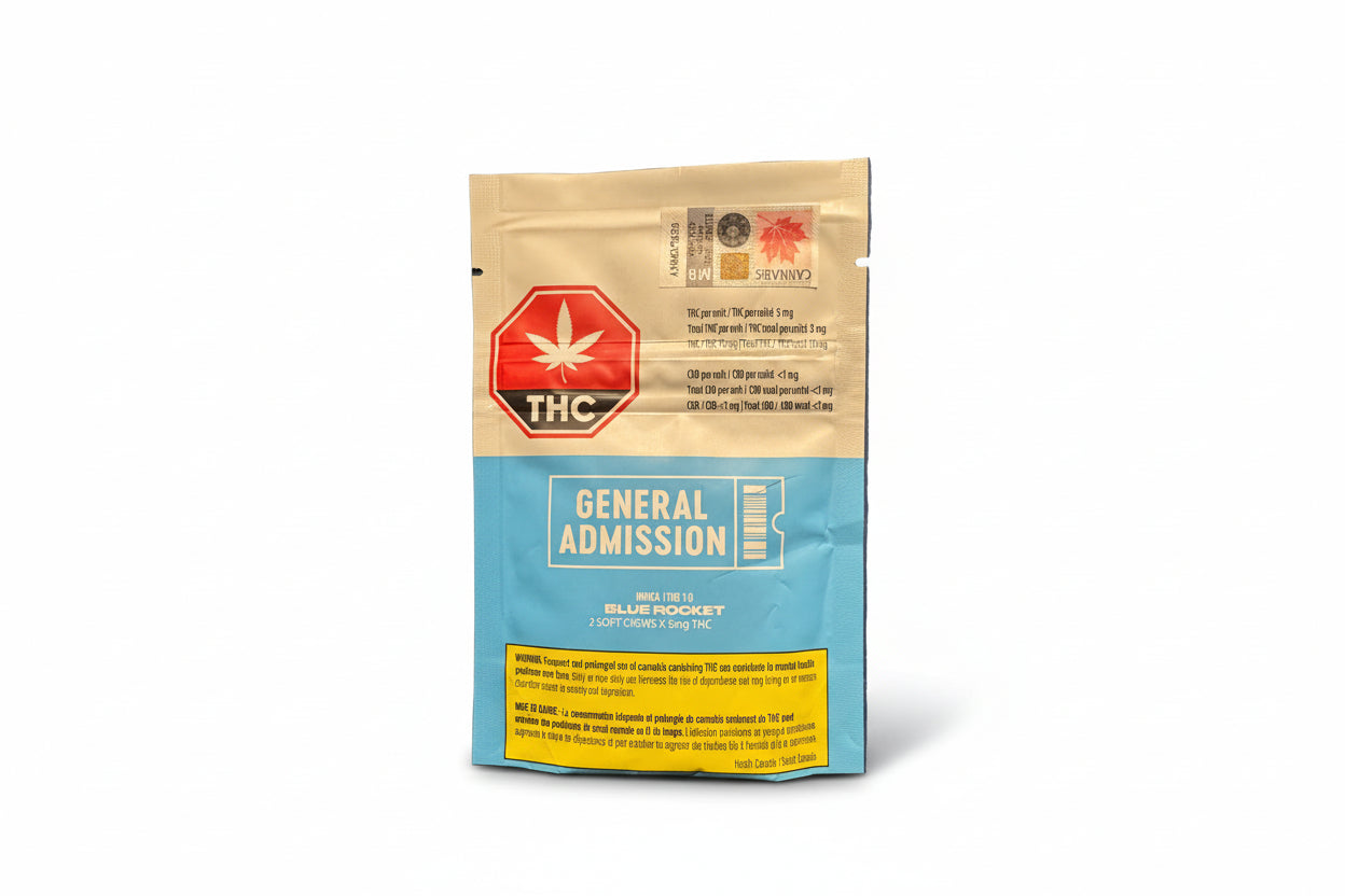 Blue Rocket THC Gummy 2x8g