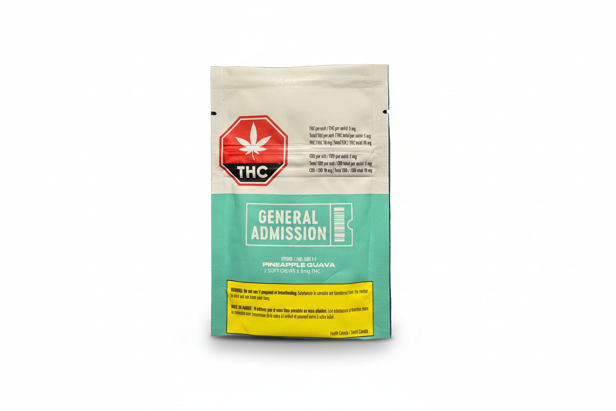 Pineapple Guava THC 1:1 CBD Gummy 2x8g