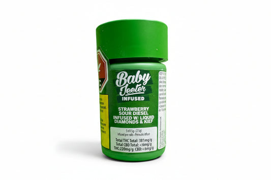Baby Jeeter Strawberry Sour Diesel | 5x.5g