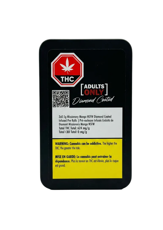 Missionary Mango Diamond Coated 3x.5g
