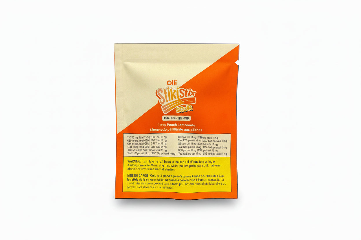 Fizzy Peach Lemonade 1pc 10mg CBN & CBG