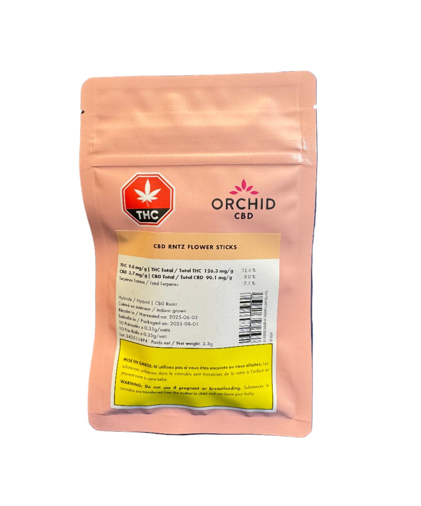 CBD RNTZ Sticks 10x.35g