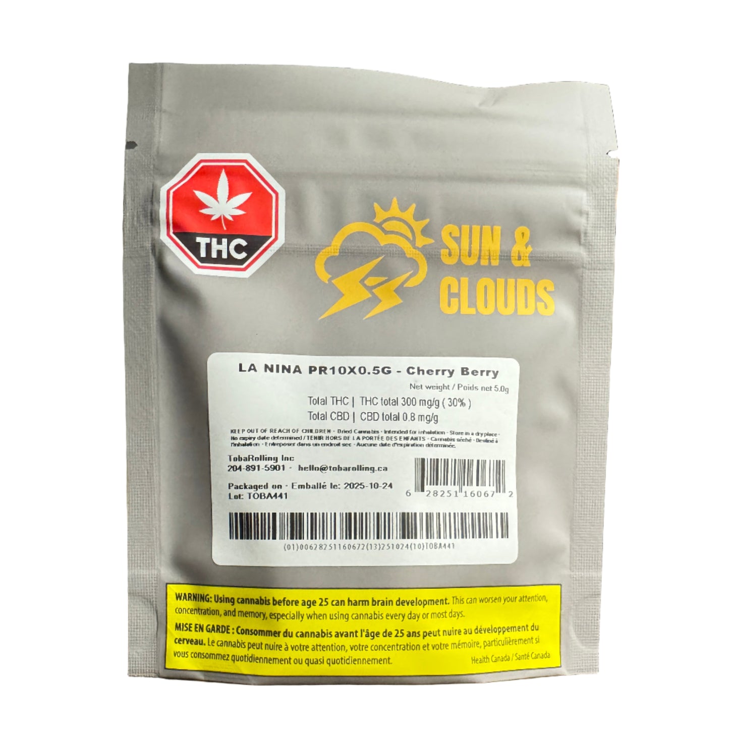 La Nina 10x.5g