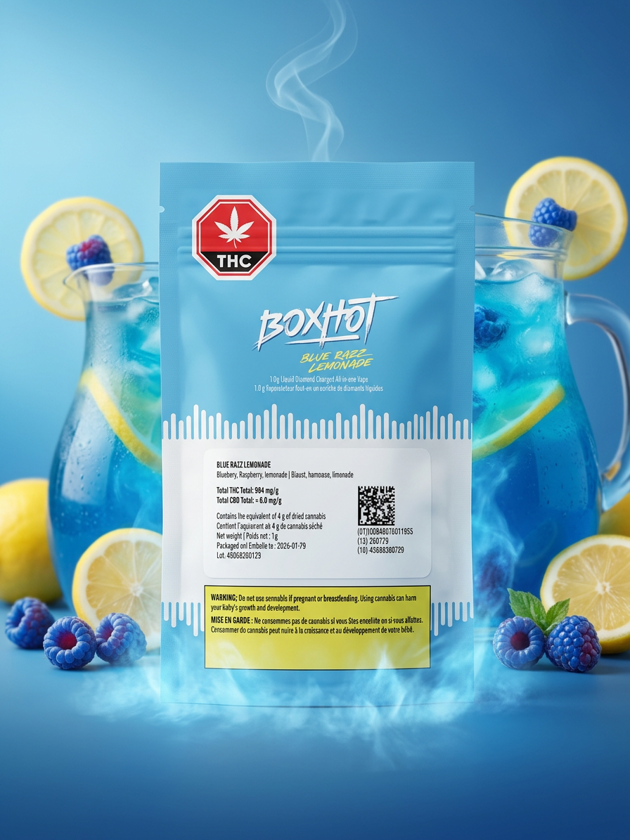 Blue Razz Lemonade (Liq Diamond) AIO 1g
