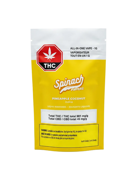 Pineapple Coconut Liquid Diamond 1g Disposable
